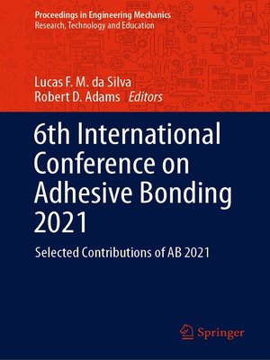 cover image of 6th International Conference on Adhesive Bonding 2021